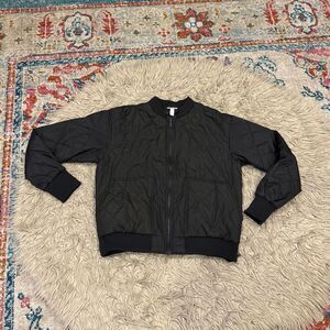 Zella zip up bomber jacket size medium